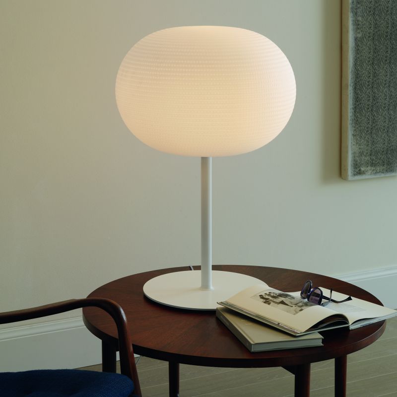 Bianca Table Lamp by Fontana Arte Lamps